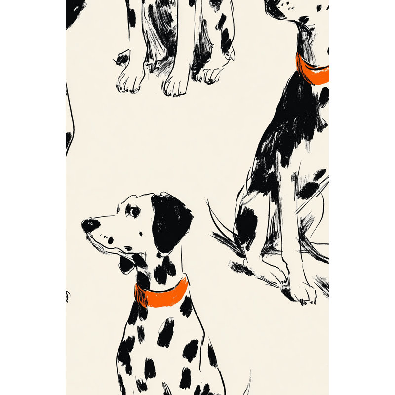 Murale Dalmatien, Non tissé, non collé