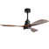 132cm 3 - Blade Modern Ceiling Fan With Remote Control And Light Kit