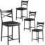 Counter Stool with Metal Frame