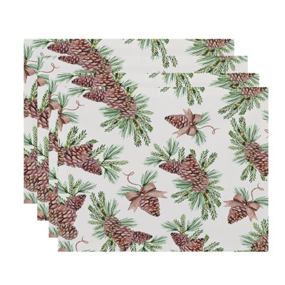 Kordell Polyester Abstract Rectangle Placemat
