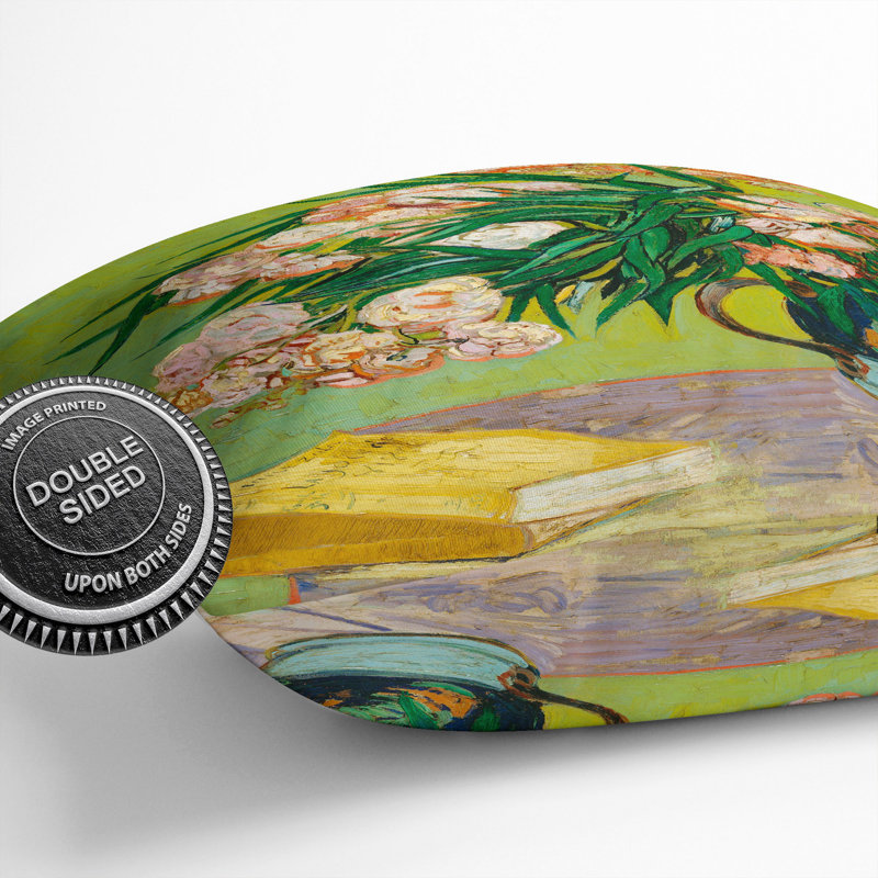 Oleanders Square Throw Cushion, 40cm H x 40cm W x 15cm D