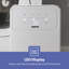 GEEPAS 12L/Day Dehumidifier – Portable Moisture Remover with Digital Display, 24H Timer, Continuous Drainage, Laundry Drying & Quiet Sleep Mode – Ideal for Damp, Condensation & Drying Clothes
