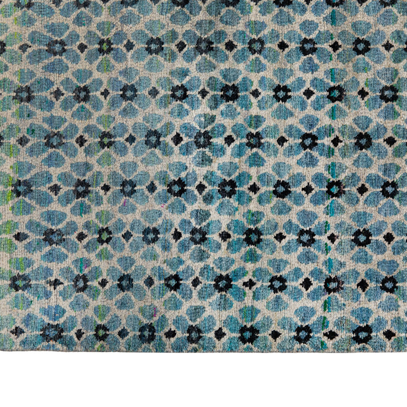 Aura Alchemy Silk Rug - Varanasi, Rectangle 9' x 12'