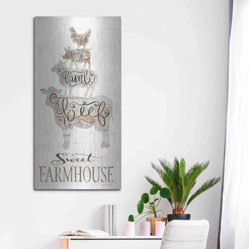 «Sweet Farmhouse» par Cindy Jacobs, H 48 po x l 24 po