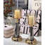 Chandelier de table en métal 13,98 po H
