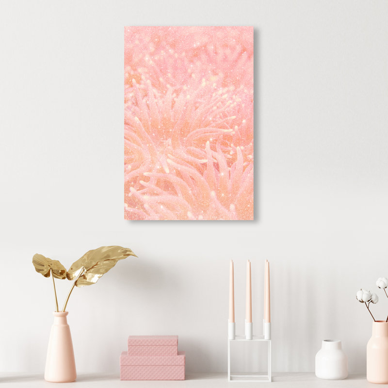 Deep Sea Flowers Print by Oliver Gal, 54"H x 36"W, Gallery Wrapped