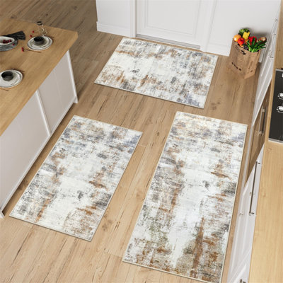 Polyester Non-Skid Kitchen Mat