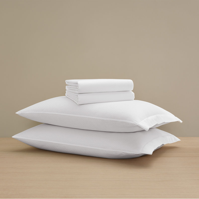 Sateen Sheet Set, King Sheet Set with 2 Pillowcases