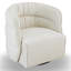 Chaise pivotante rembourrée-1095967310