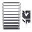 Hiuk 54 Pair Shoe Rack