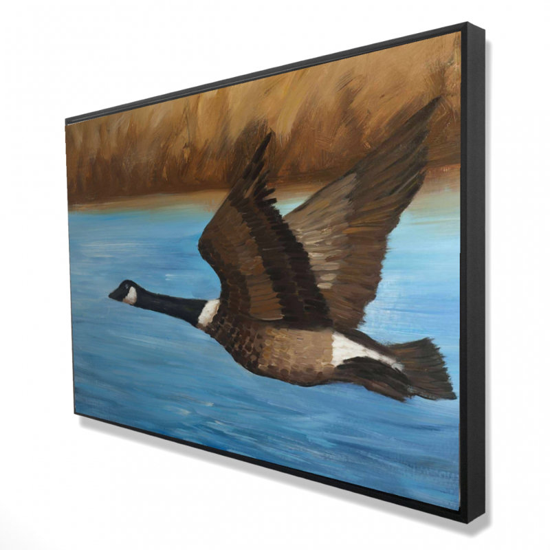 " Canada Goose ", 24" H x 36" W