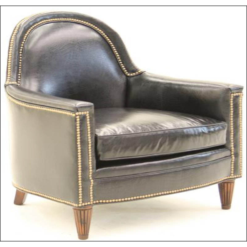 Armchair, Old Silver, Luxe Navy, French Ivory