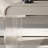 Champagne + Clear Rectangular Manufactured Wood + Acrylic with 3 drawers desk