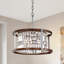 Luminaire suspendu tambour 3 lumières Mathewson
