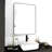 Bathroom Mirror Black Aluminum Frame