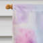 Orchidées dans le drapeau de la maison à l'aquarelle