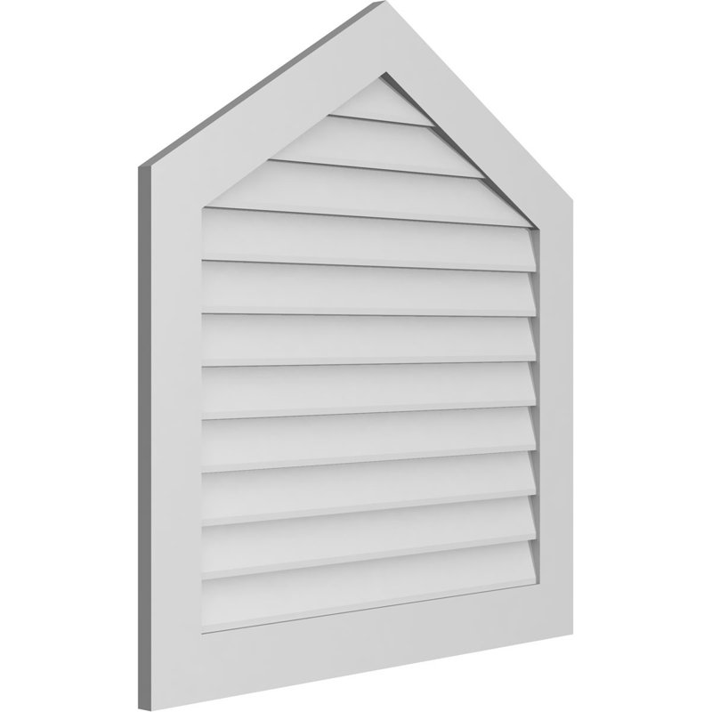 Ventilateur à pignon non-fonctionnel Signature, H 38 po x l 36 po x P 1 po