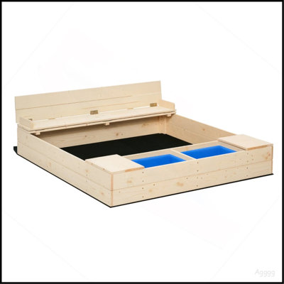 Bac à sable en bois pour enfants