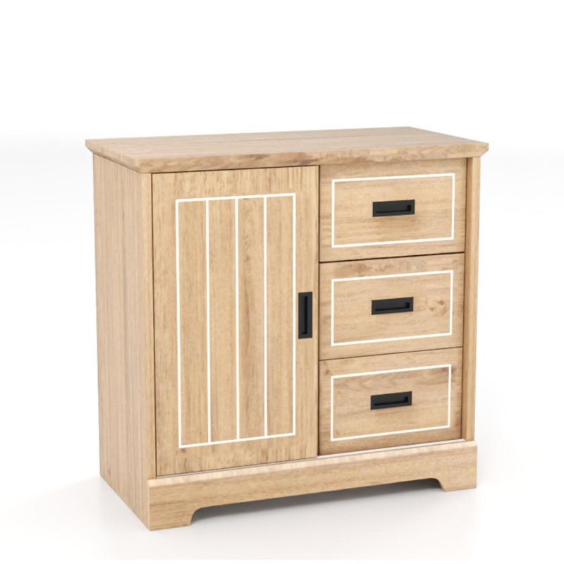 80cm Sideboard, Natural