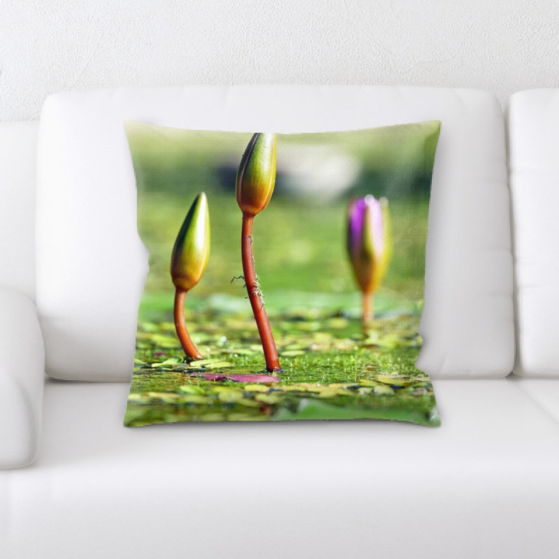 Coussin décoratif water lilies