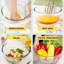 Bol en verre avec couvercle, grand bol à mélanger en verre pour le rangement de pain de salade de cuisine au levain, (transparent)-132465437
