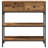 72.5cm Solid Wood Top Console Table