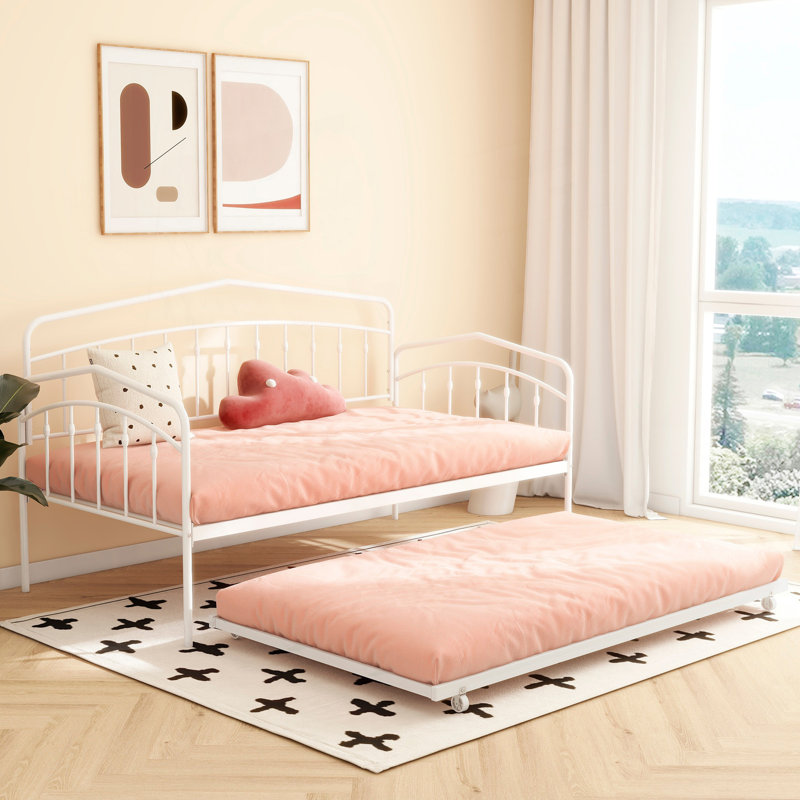 Lit de jour simple avec couchette simple, lit de jour moderne