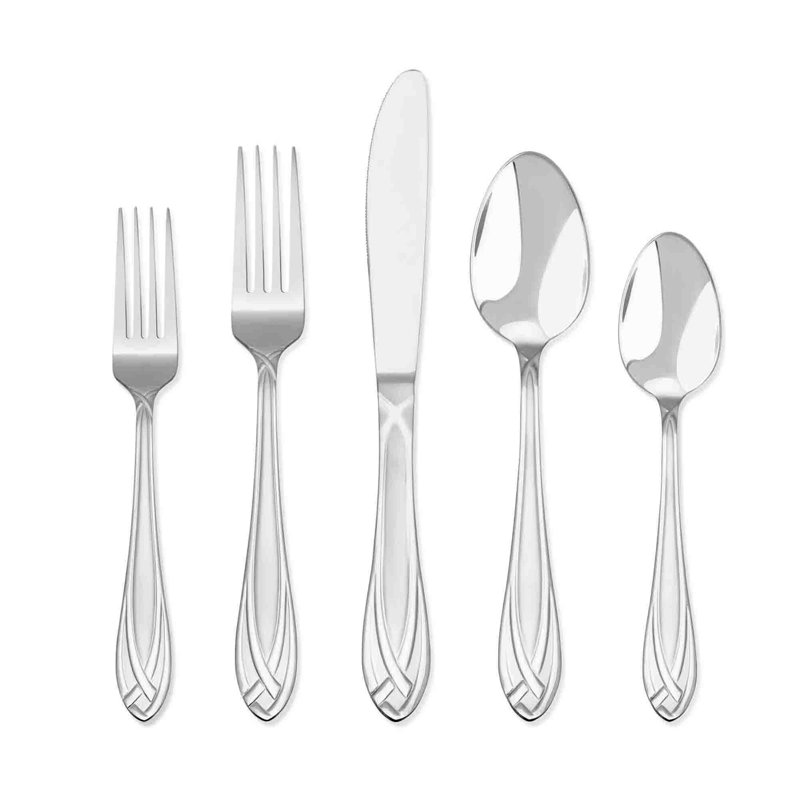 54 Piece Flatware Set, Service for 8