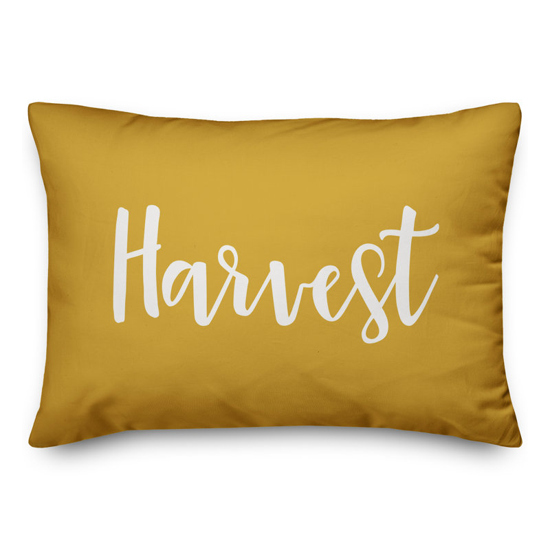  Coussin Harvest, Moutarde