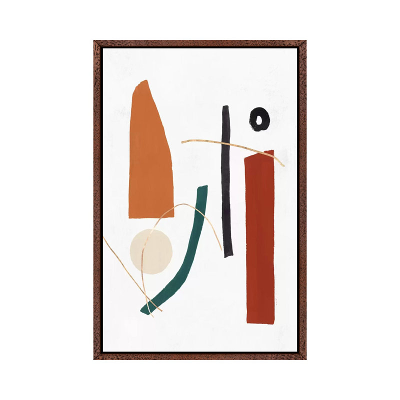 Precision I - Print on Canvas, Classic Brown Wood Framed, 152.5 cm H x 101.5 cm W