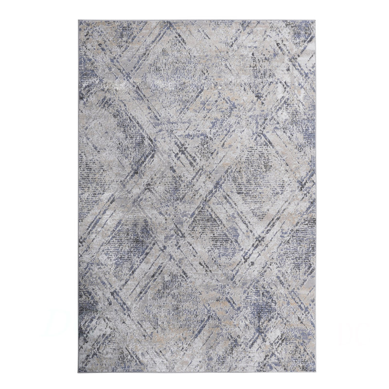 Collection 7X9 Geometric Runner Rug, Rectangle 7'9" x 10'