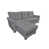 Dark Gray Linen is out of stock