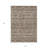 3' X 5' Brown And Beige Southwestern Washable Indoor Outdoor Area Rug