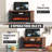 70" Tv Stand with Glass Electric Fireplace, Tv Stand With Light Strips For Tvs Up To 80"