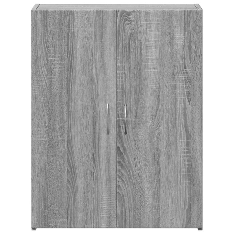 Storage Cabinet, Grey Sonoma