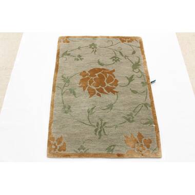 Irisha Cottage Medium Brown Area Rug - 2' x 3' in 2023