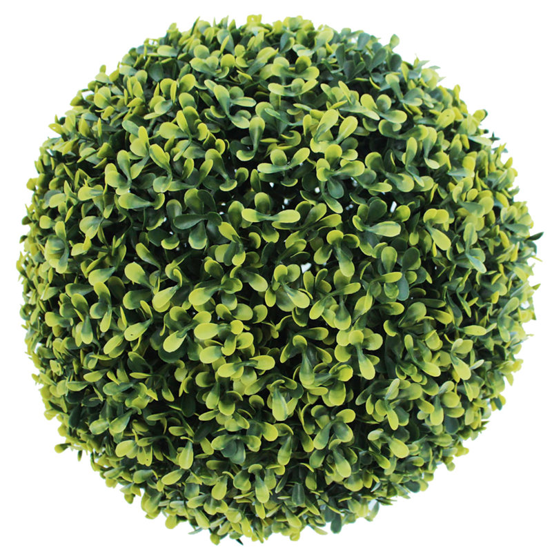 38cm Faux Boxwood Plant, Autumnal