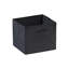 Ensemble de paniers pliables en tissu noir 4 pièces Latitude H 8,78 po x l 10,9 po x P 10,01 po Latitude-124112970-124112972
