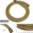 12 Inch Square Shower System With Dual Gold Heads. Valve To Burn Injuries. Rainfall Head Adjustable Spray Angle. Easy Installation And Maintenance. Includes Arm, Handheld, Hose, Holder, & Directions-121076894