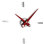 Puntos Suspensivos Metal Analog Wall Clock