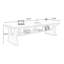 Bureau rectangulaire en bois massif Burlywood-242778045