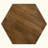 Natural Hexagonal Top Coffee Table