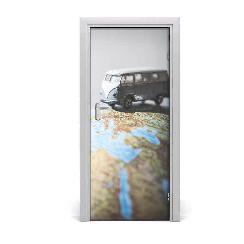 Van The World Door Decal