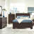 Harrison Wood Queen Panel Bed Dark Cocoa