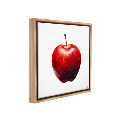 "Bold Red Apple" par RB sur toile