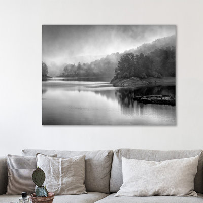 Dusk 1 Piece Wrapped Canvas Wall Art