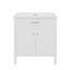Meuble-lavabo de salle de bain avec lavabo-59153910