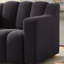Chaise d'appoint de style chenille moderne de 40 po - conception tendance en nuage, assise large et structure en bois massif robuste-936527695