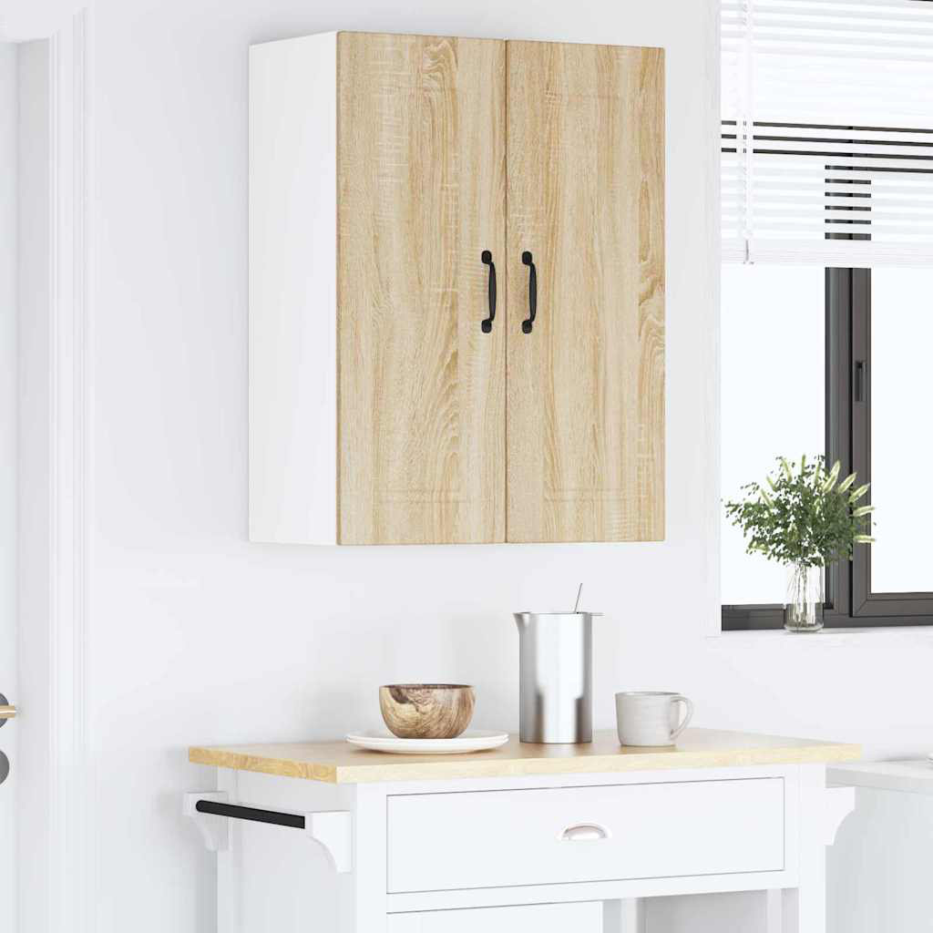 Vidaxl Kitchen Wall Cabinet 2 Pcs Concrete Grey 30 X 31 X 80 Cm
