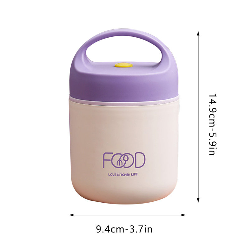 Mini-tasse isotherme en acier inoxydable 304, Mauve